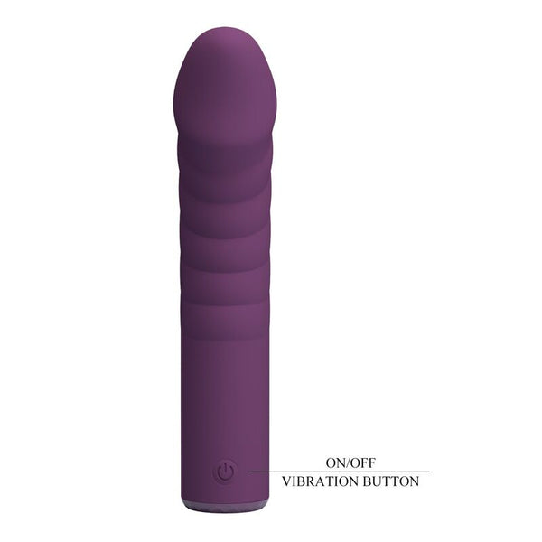 PRETTY LOVE - RYLAND VIBRADOR RECARGABLE 10 FUNCIONES MORADO