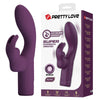PRETTY LOVE - OLIVIA VIBRADOR RABBIT RECARGABLE 10 FUNCIONES