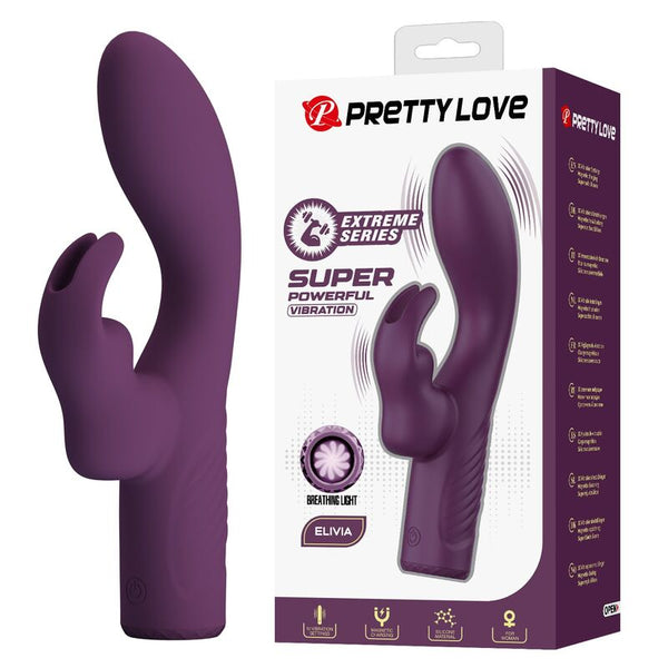 PRETTY LOVE - OLIVIA VIBRADOR RABBIT RECARGABLE 10 FUNCIONES