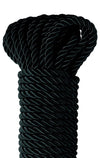 FETISH FANTASY SERIES - CUERDA DE SEDA DELUXE NEGRA 9,75 M