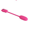 PRETTY LOVE - OLSON HUEVO VIBRADOR CON MANDO POR CABLE RECARGABLE ROSA