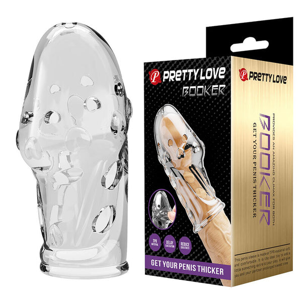 PRETTY LOVE - ROCKER FUNDA PARA PENE GET YOUR PENIS THICKER TRANSPARENTE