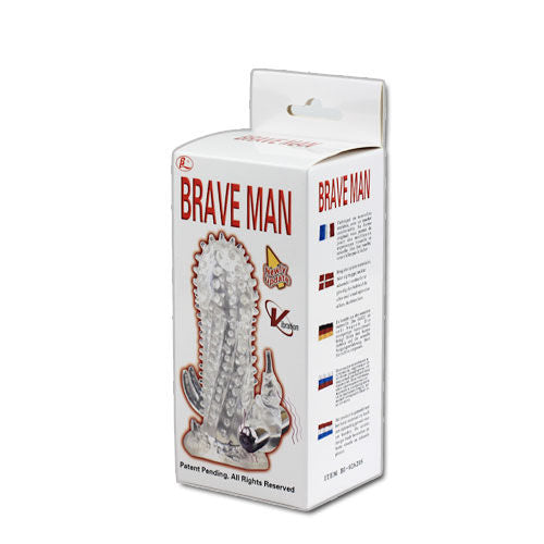 Brave man extensión pene vibrador rabbit