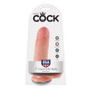 King 7 pene realístico natural 17.8 cm