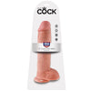 King 11 pene realístico natural 28 cm