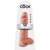 King 12 pene realístico natural 30.48 cm