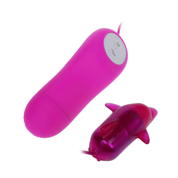 Cute secret delfin vibrador 12v