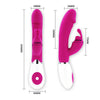 Flirtation vibrador con rabbit gene