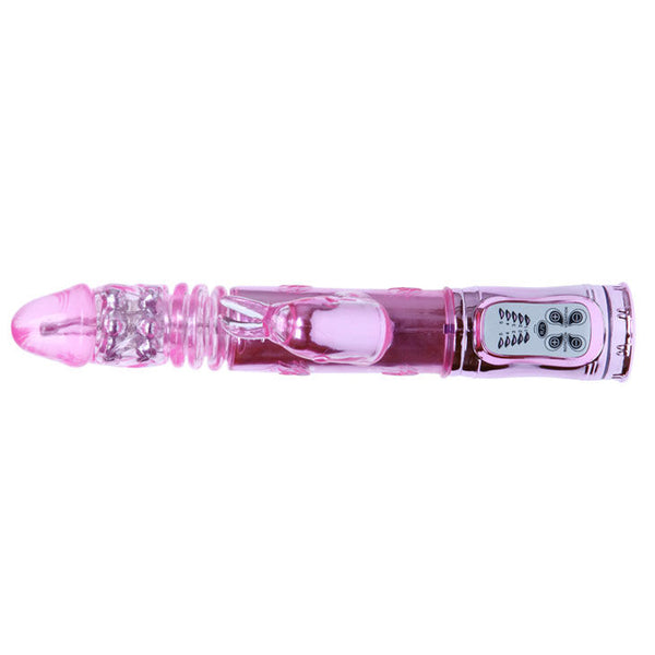 Baile throbbing bunny rotador rampante rosa