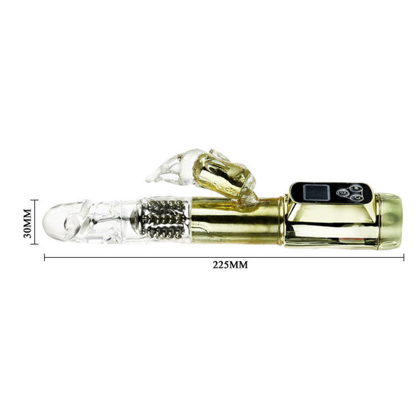 Vibrador rabbit Siberia Passion dorado