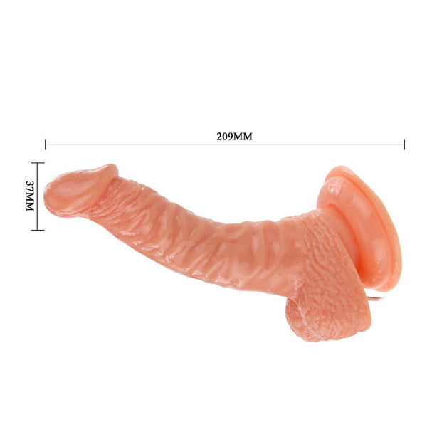 Baile super rota dong pene realístico rotador