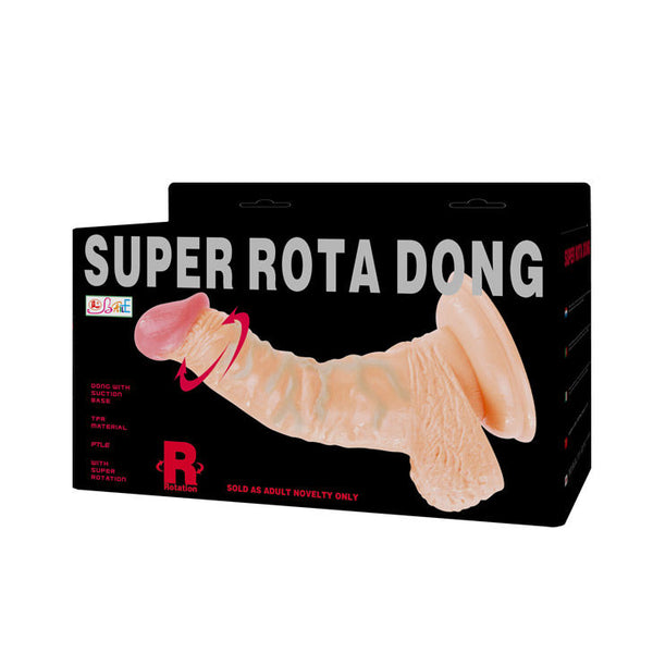 Baile super rota dong pene realístico rotador
