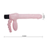 Baile arnés sin cuerda tpr con vibración y estimulación anal 25.4 cm
