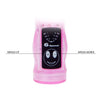 Vibrador flexible con estimulador anal