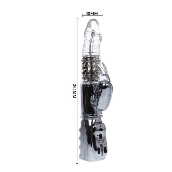 Baile amour missile rotador transparente 26.5 cm