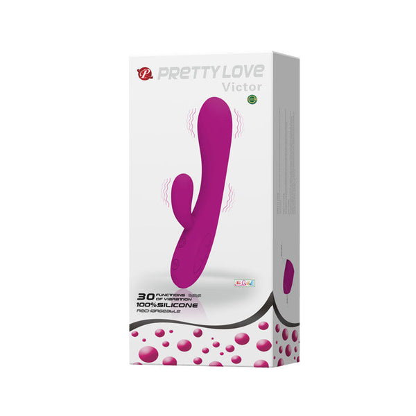Smart victor vibrador con estimulador clítoris