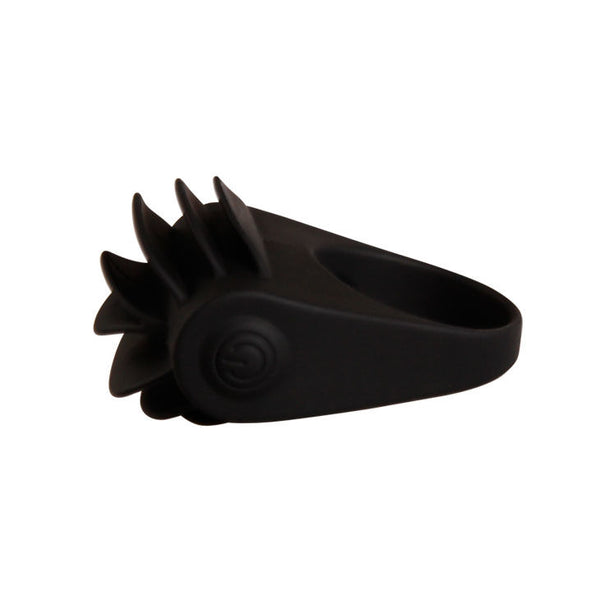 Chester anillo vibrador negro