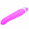 Vibrador realista para Punto G lila 21,8 cm