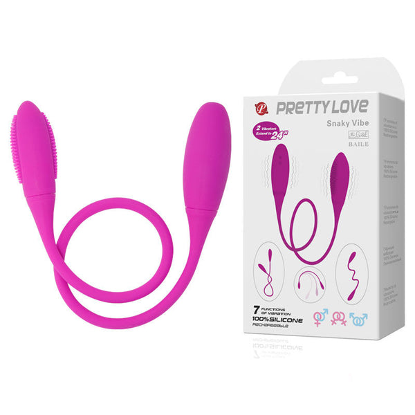 Snaky deluxe vibrador 7 v