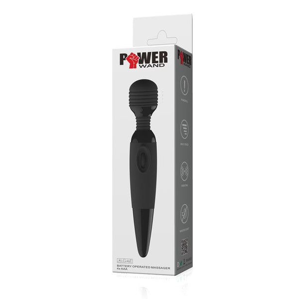 Baile power potente masajeador compacto negro