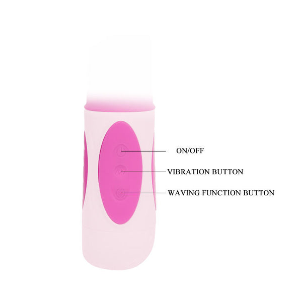 Pretty bunny triple vibrador rotador
