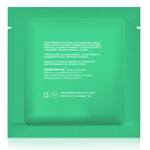 Confortex lubricante monodosis 6ml caja bolsa 100uds