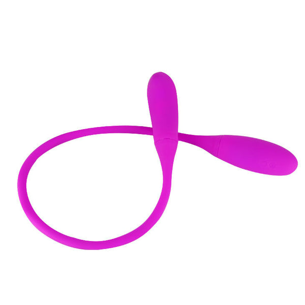 Smart snaky vibe vibrador 7 v con 3 tickling