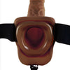 Fetish 9 arnés con testículos hueco man 22.9 cm marrón