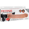 11 arnes vibrador con testiculos hueco man 27.9 cm natural