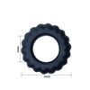 Anillo para el pene Titan negro 2 cm