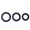 Baile titan set 3 pcs cock ring black 2.8 con 2.4 con 1.9 cm