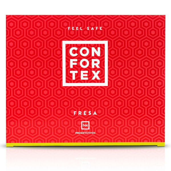 Confortex preservativos fresa caja 144 uds