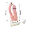 Baile pene realístico doble penetracion