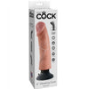 Dildo vibrador 23 cm natural
