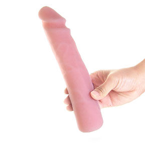 Baile dildo silicona tacto piel realístico 23 cm
