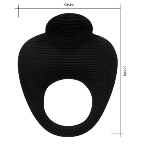 Thimble anillo vibrador negro