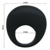 Trap anillo vibrador negro