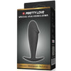 Pretty plug anal silicona forma pene negro