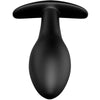 Pretty plug anal silicona ancla 8.5 cm negro