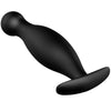 Pretty plug anal silicona 11.7 cm negro