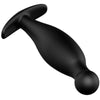 Pretty plug anal silicona 11.7 cm negro