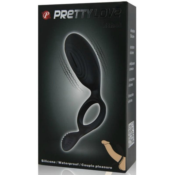 Ethel anillo vibrador con estimulador