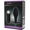 Pretty plug anal silicona forma ancla 12 modos vibración negro