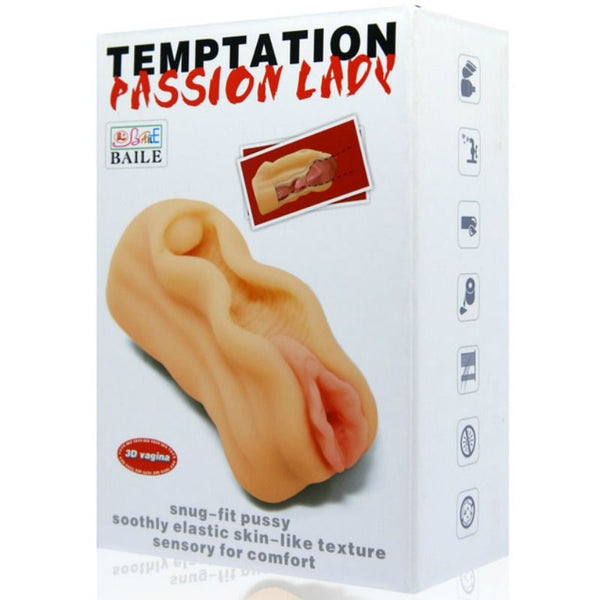 Baile mini masturbador masculino diseño labios vagina