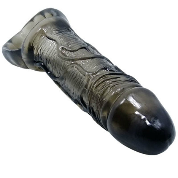 Baile funda extensora pene con correa para testículos 11.5 cm