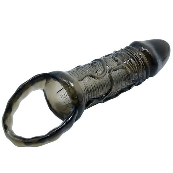 Baile funda extensora pene con correa para testículos 11.5 cm