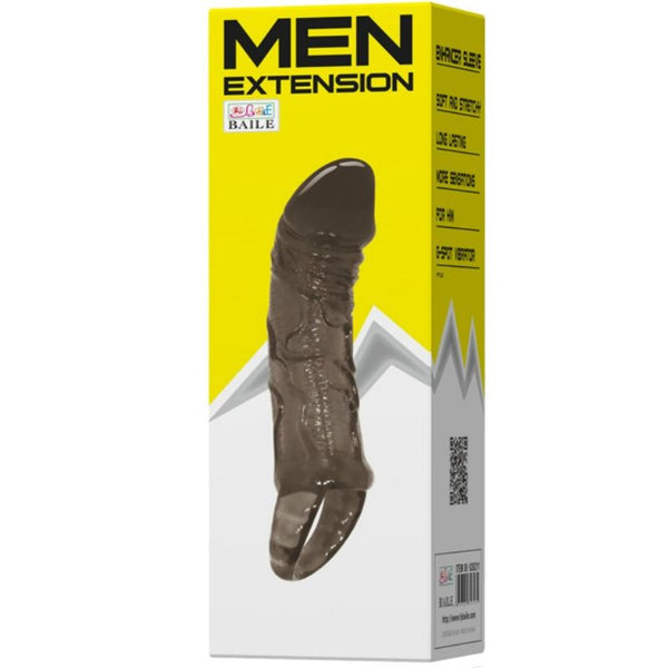 Baile funda extensora pene con correa para testículos 11.5 cm