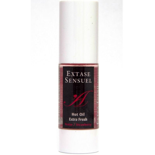 Extase aceite masaje efecto extra fresh fresa 30 ml