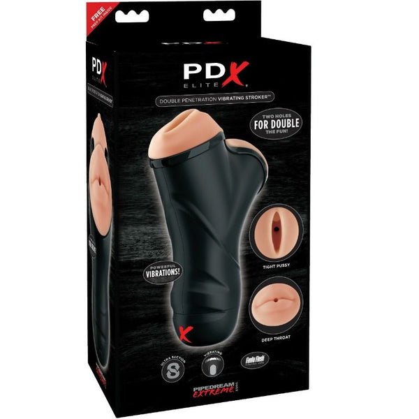 Pdx masturbador masculino doble boca y vagina