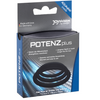 Joydivision plus pack 3 anillos para pene negro s m l